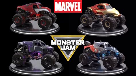 marvel monster trucks